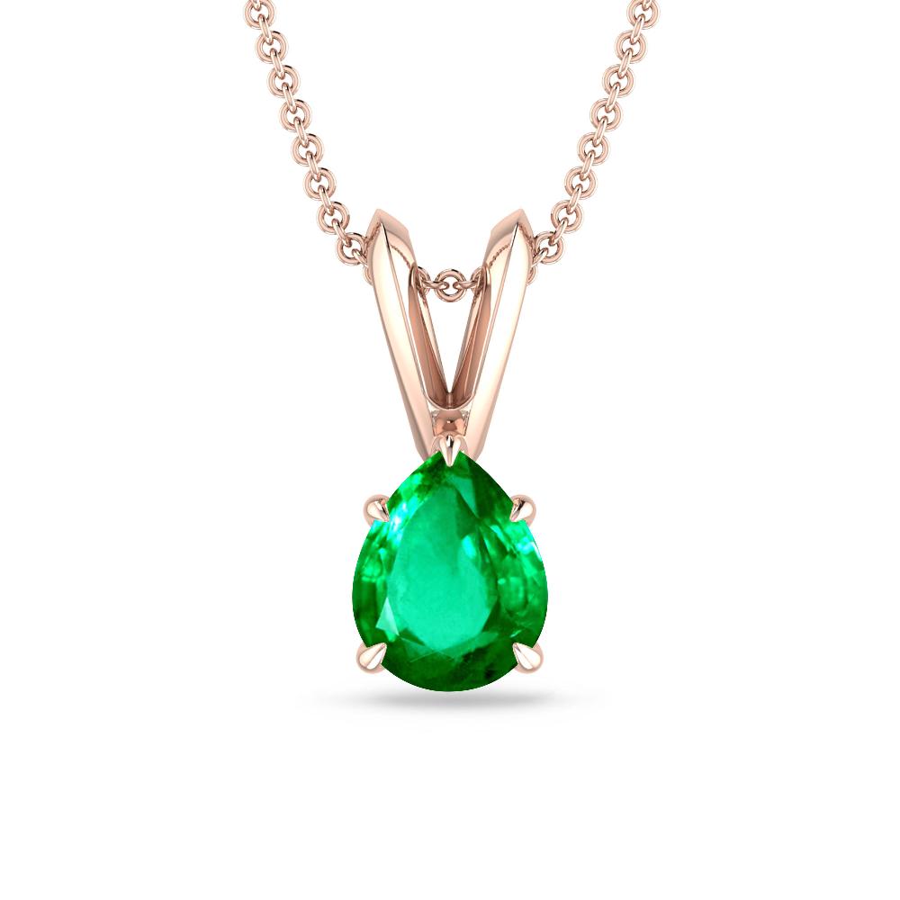 Rose Gold - Emerald
