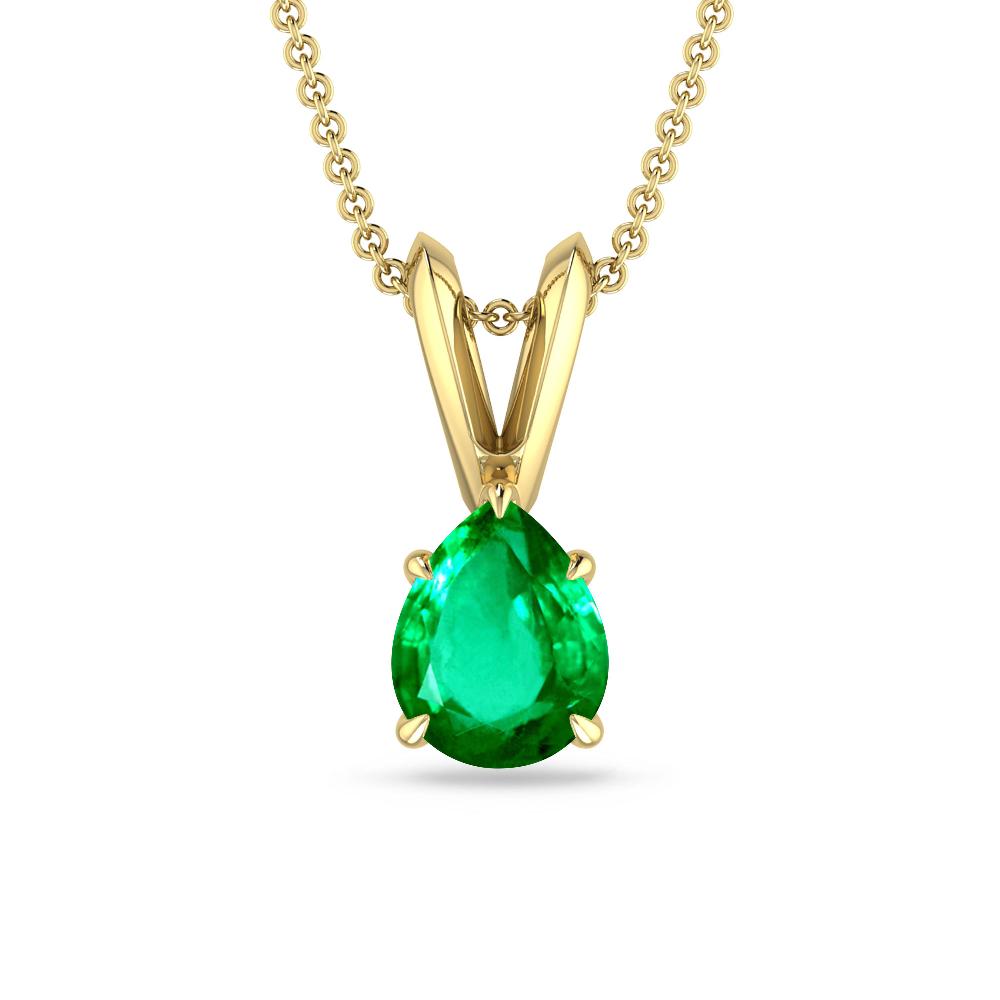 Yellow Gold - Emerald