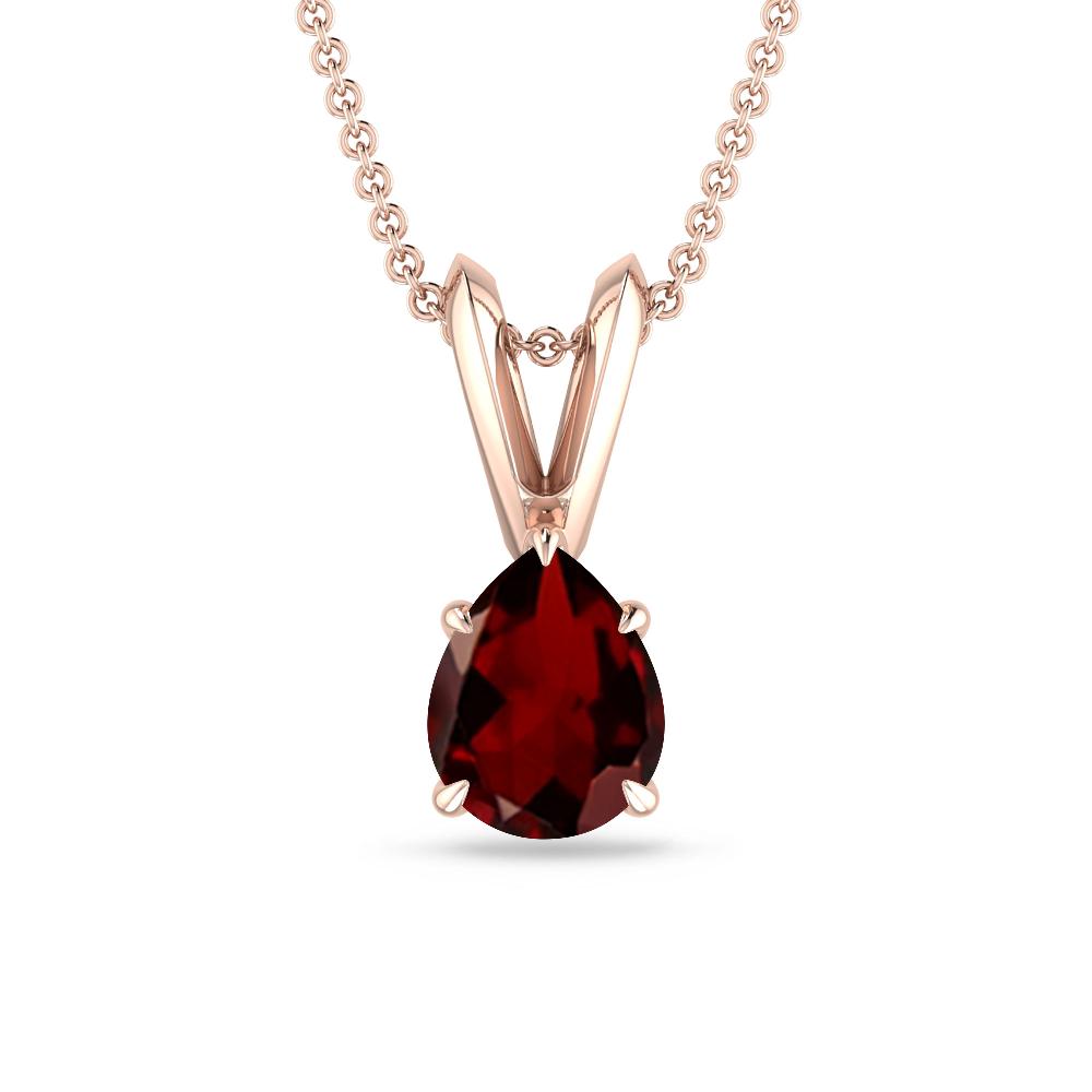 Rose Gold - Garnet