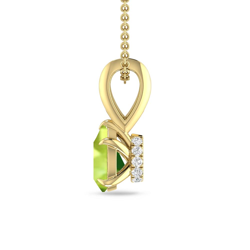 Yellow Gold - Peridot