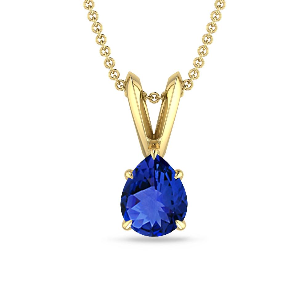Yellow Gold - Tanzanite
