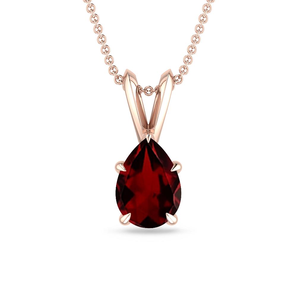 Rose Gold - Garnet
