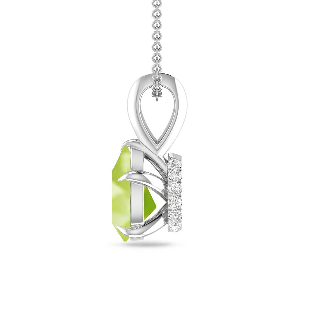 White Gold - Peridot