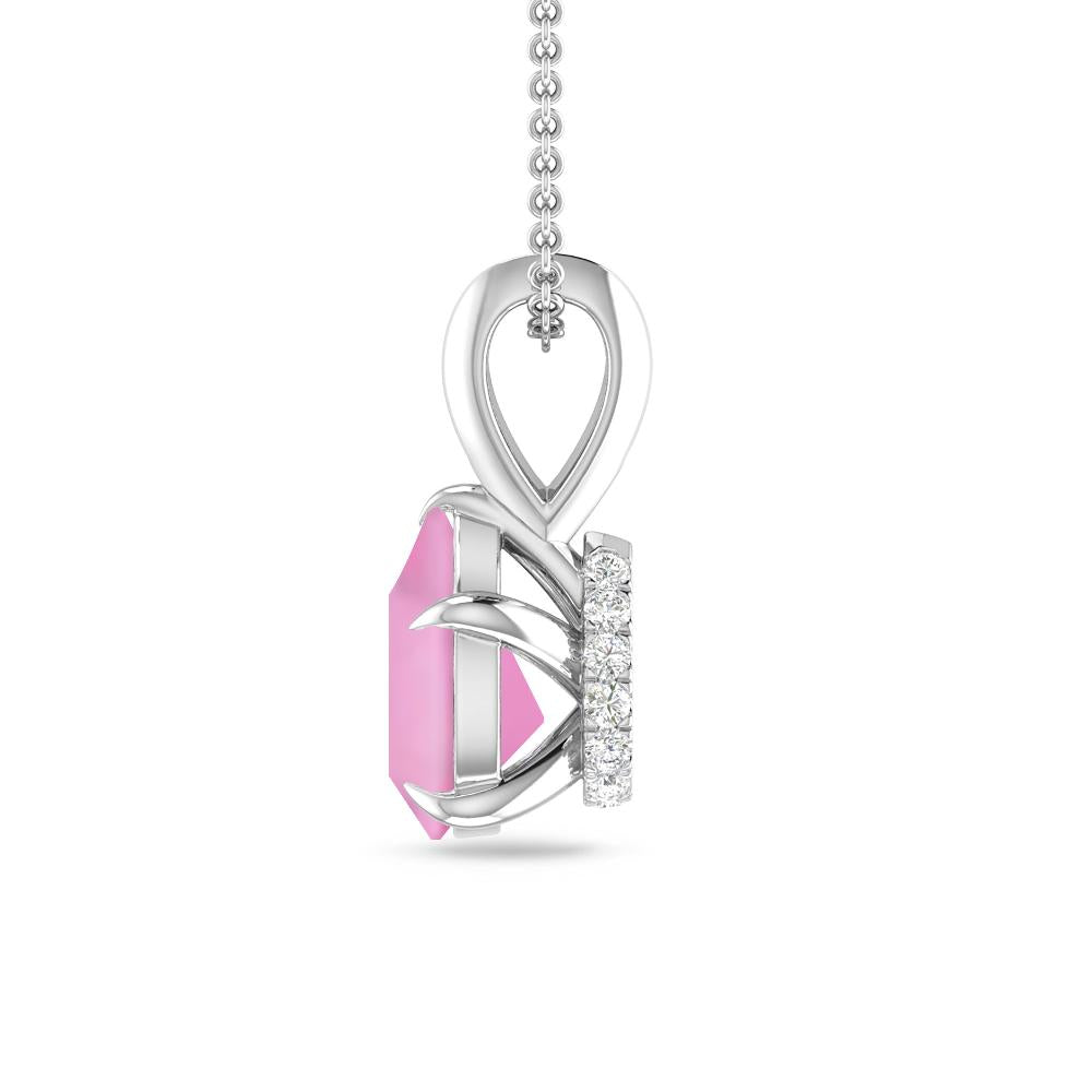 White Gold - Pink Tourmaline