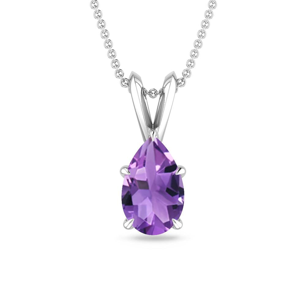 White Gold - Amethyst