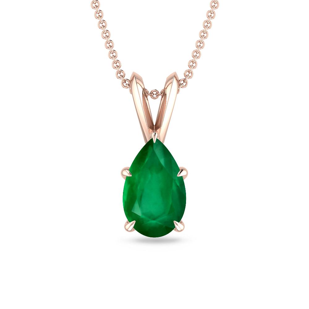 Rose Gold - Emerald