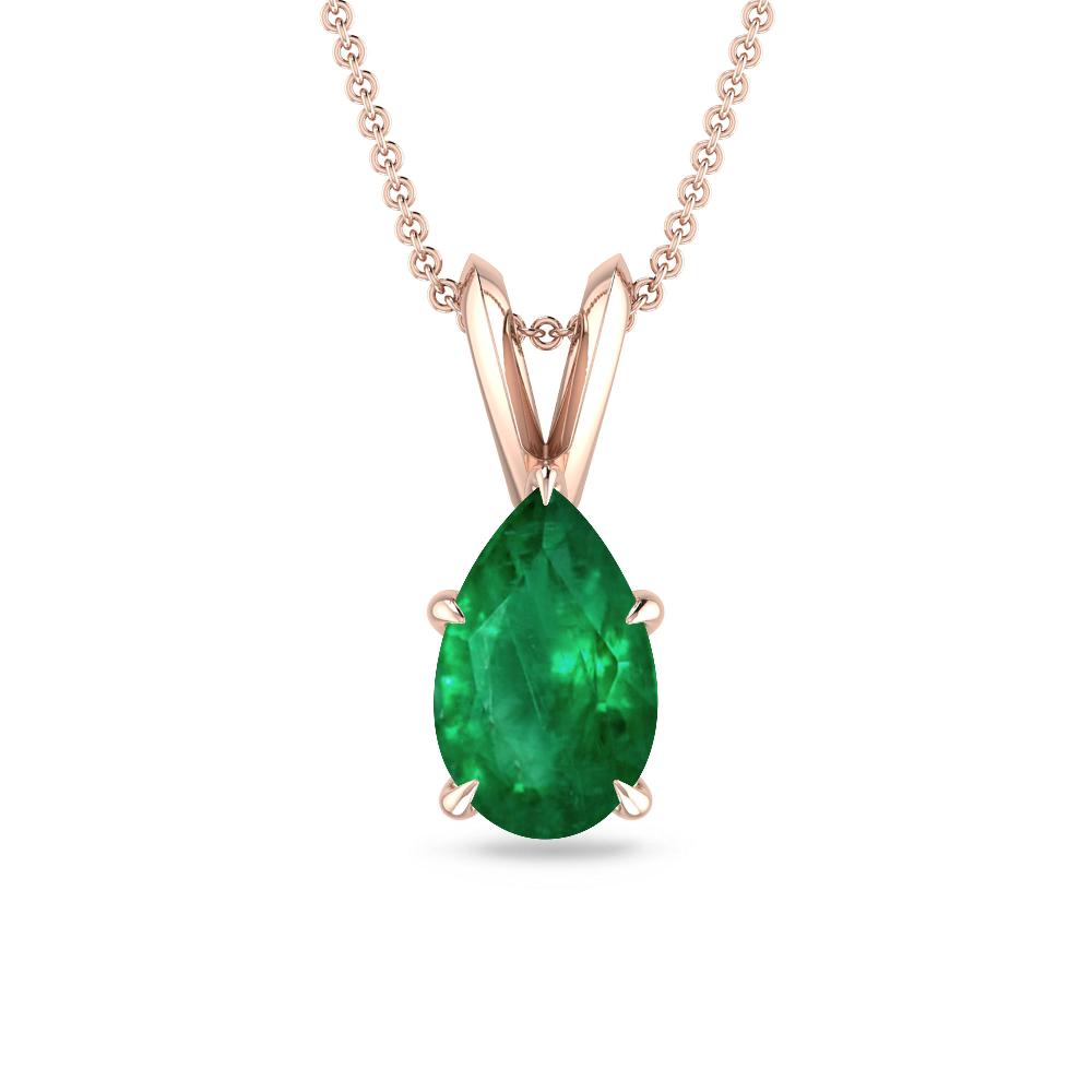 Rose Gold - Emerald