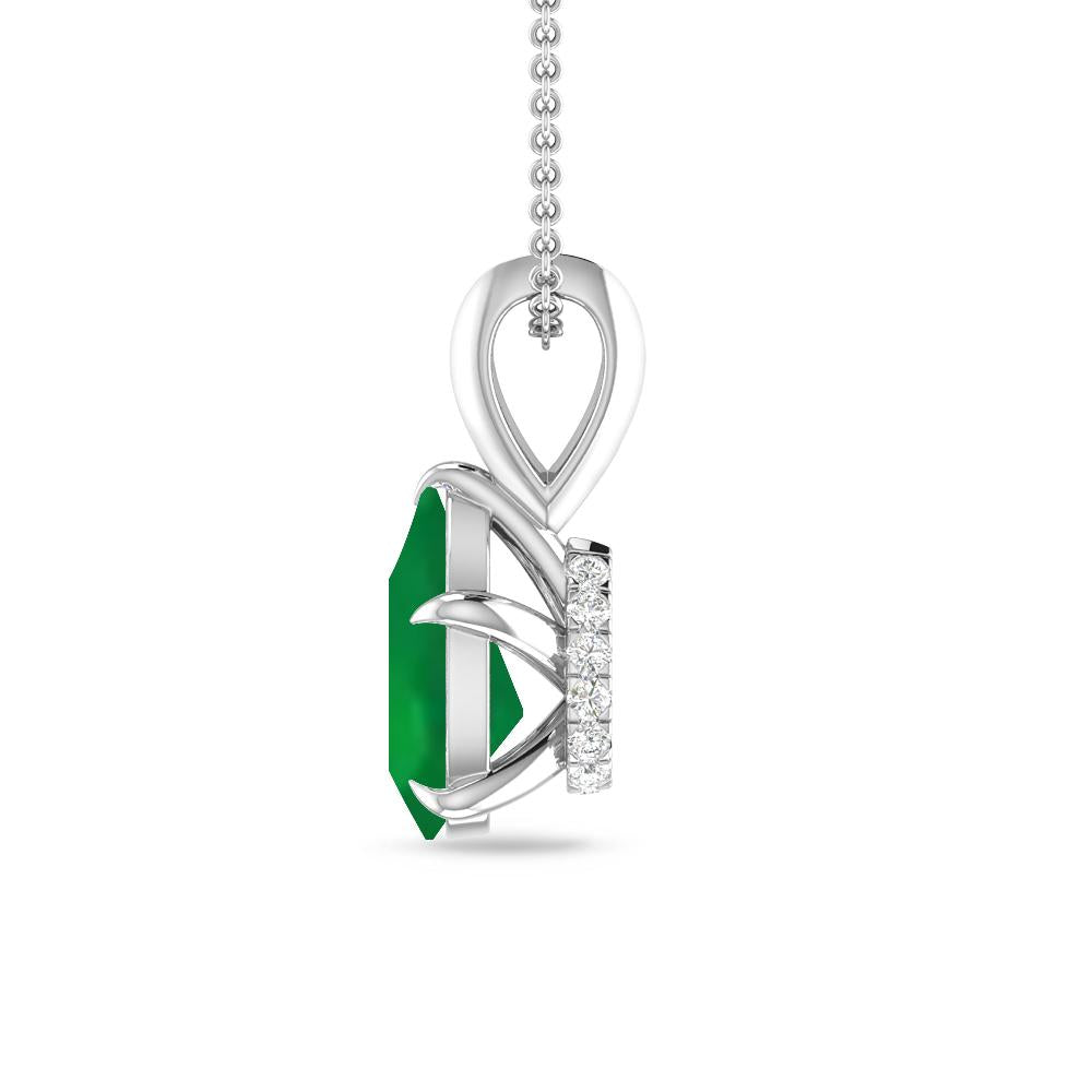 White Gold - Emerald