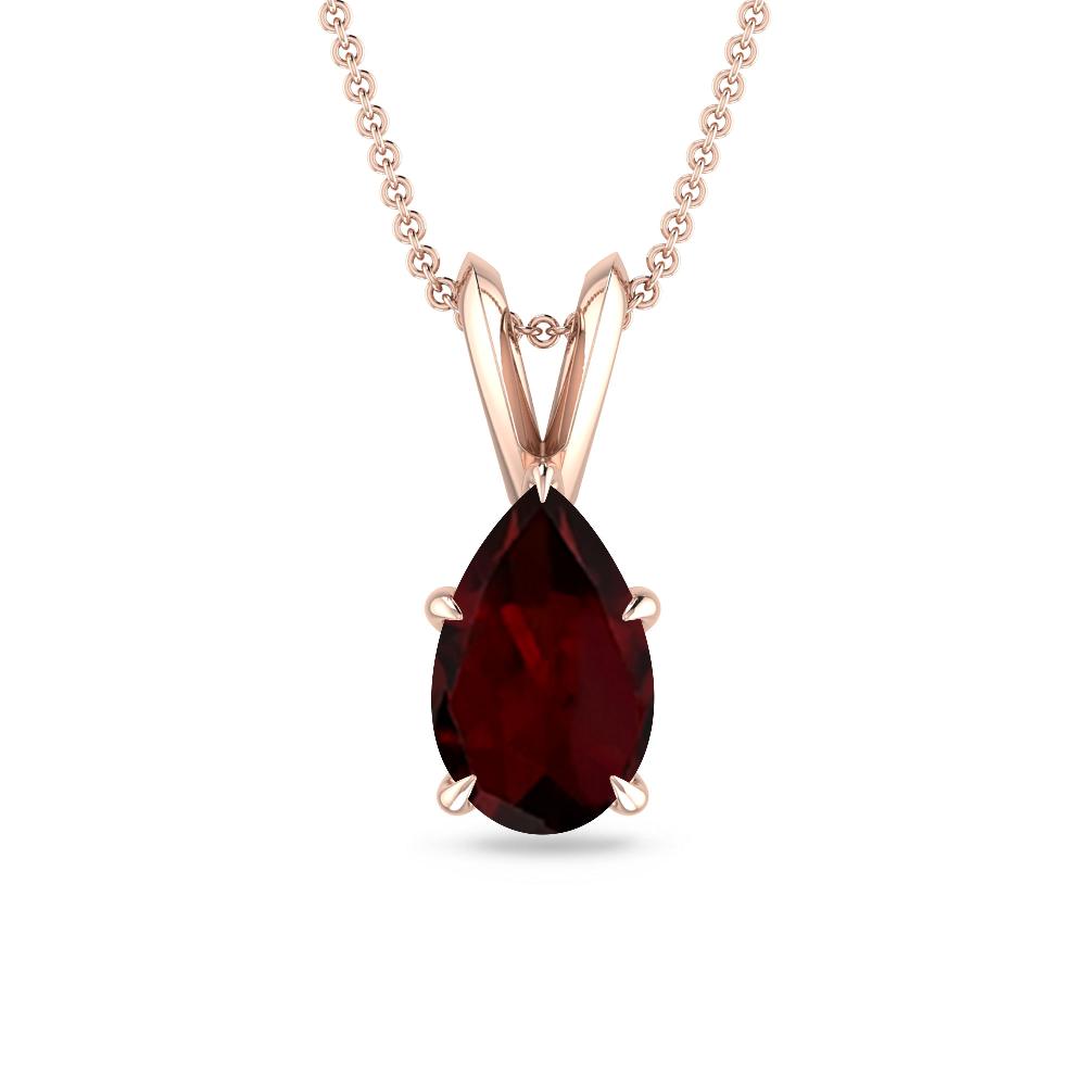 Rose Gold - Garnet