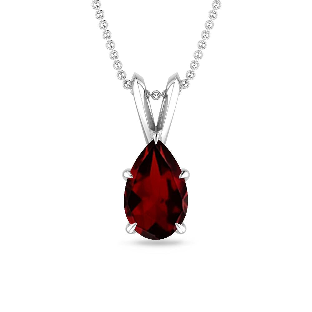 White Gold - Garnet