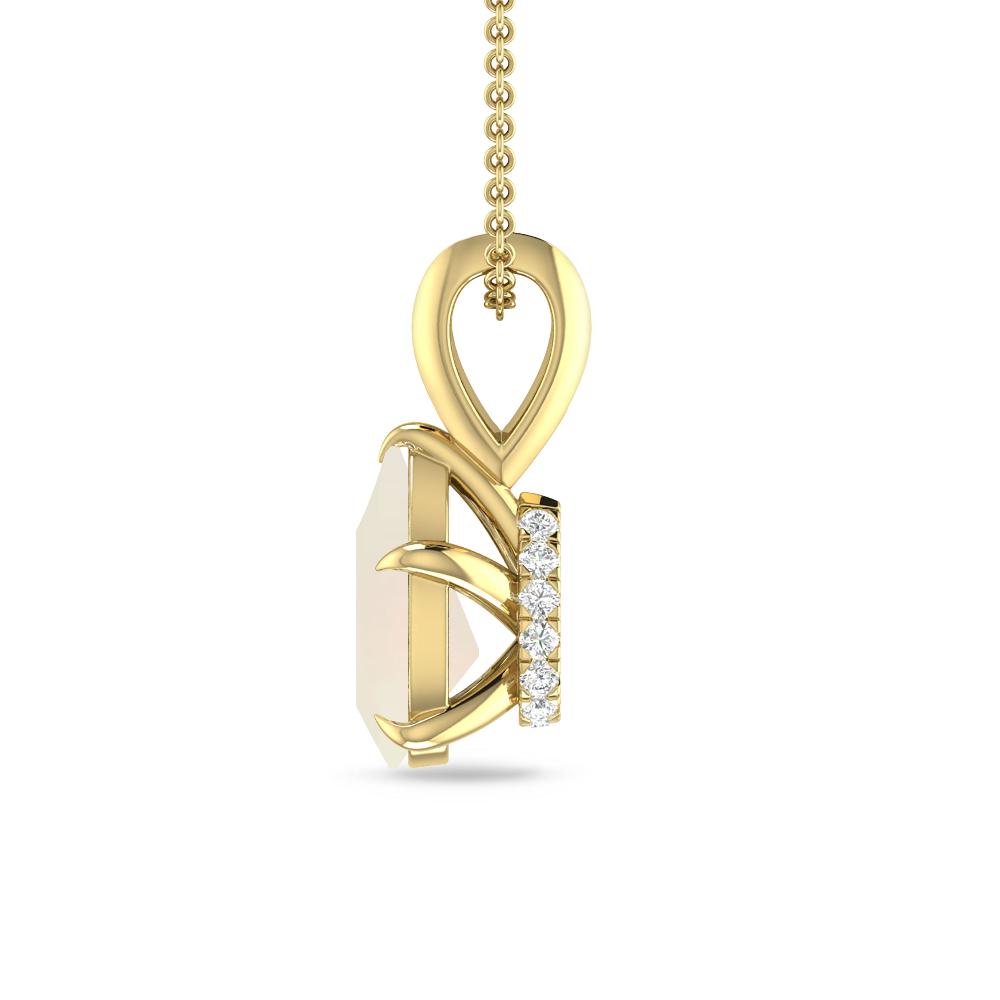 Yellow Gold - Opal