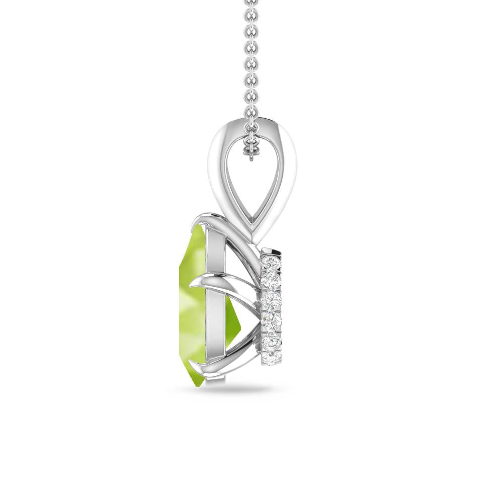 White Gold - Peridot