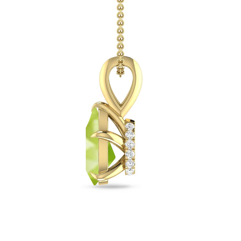 Yellow Gold - Peridot