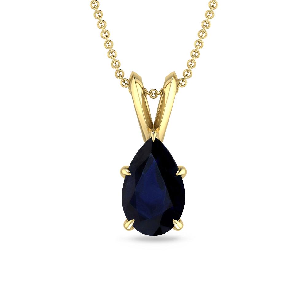 Yellow Gold - Sapphire
