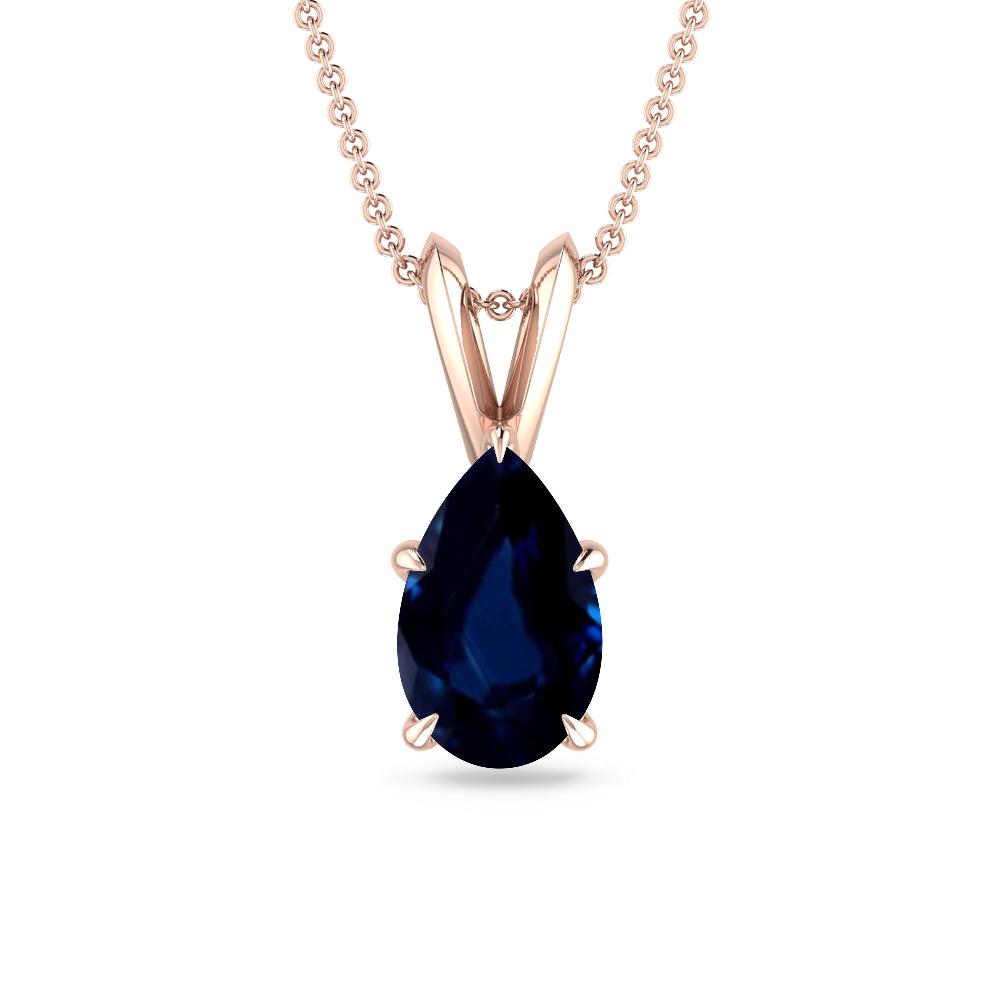 Rose Gold - Sapphire