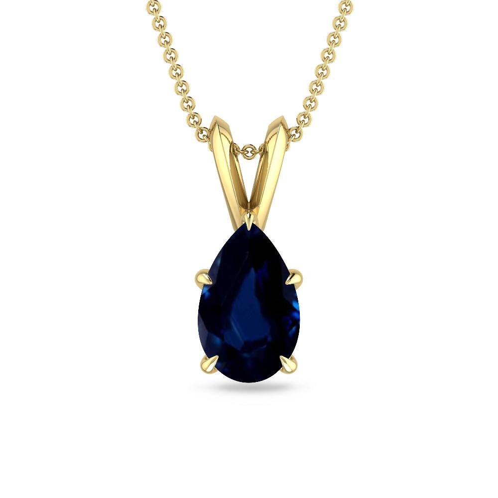 Yellow Gold - Sapphire