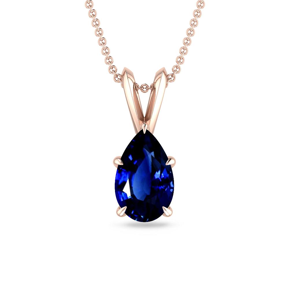 Rose Gold - Sapphire