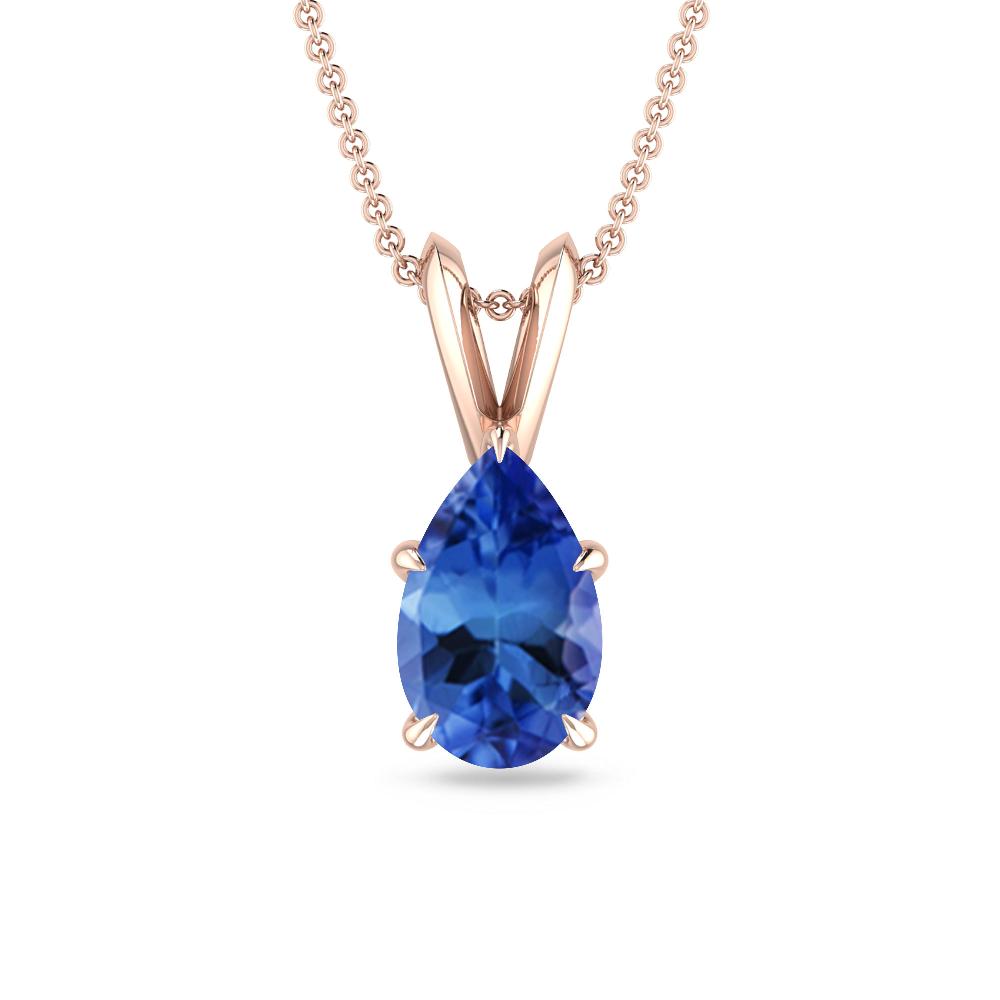 Rose Gold - Tanzanite