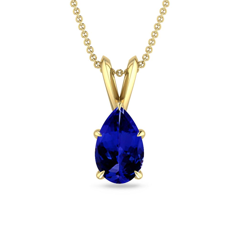 Yellow Gold - Tanzanite