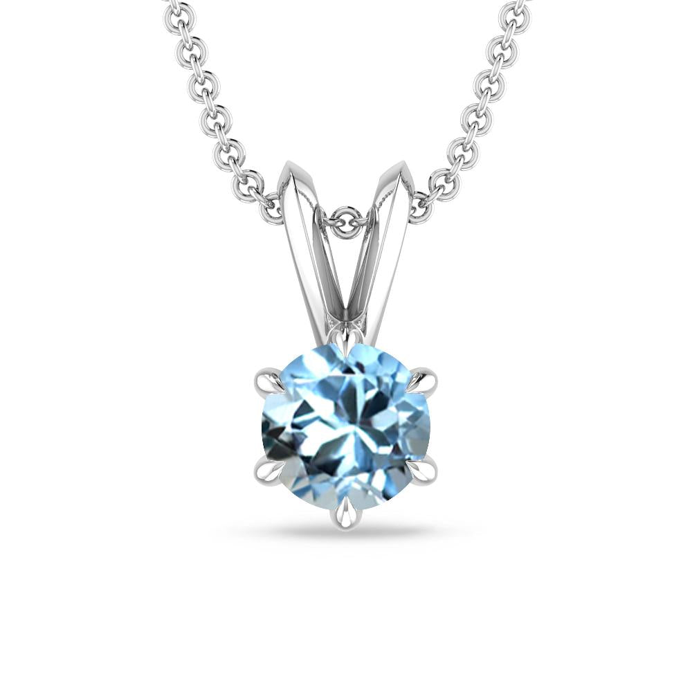 White Gold - Aquamarine