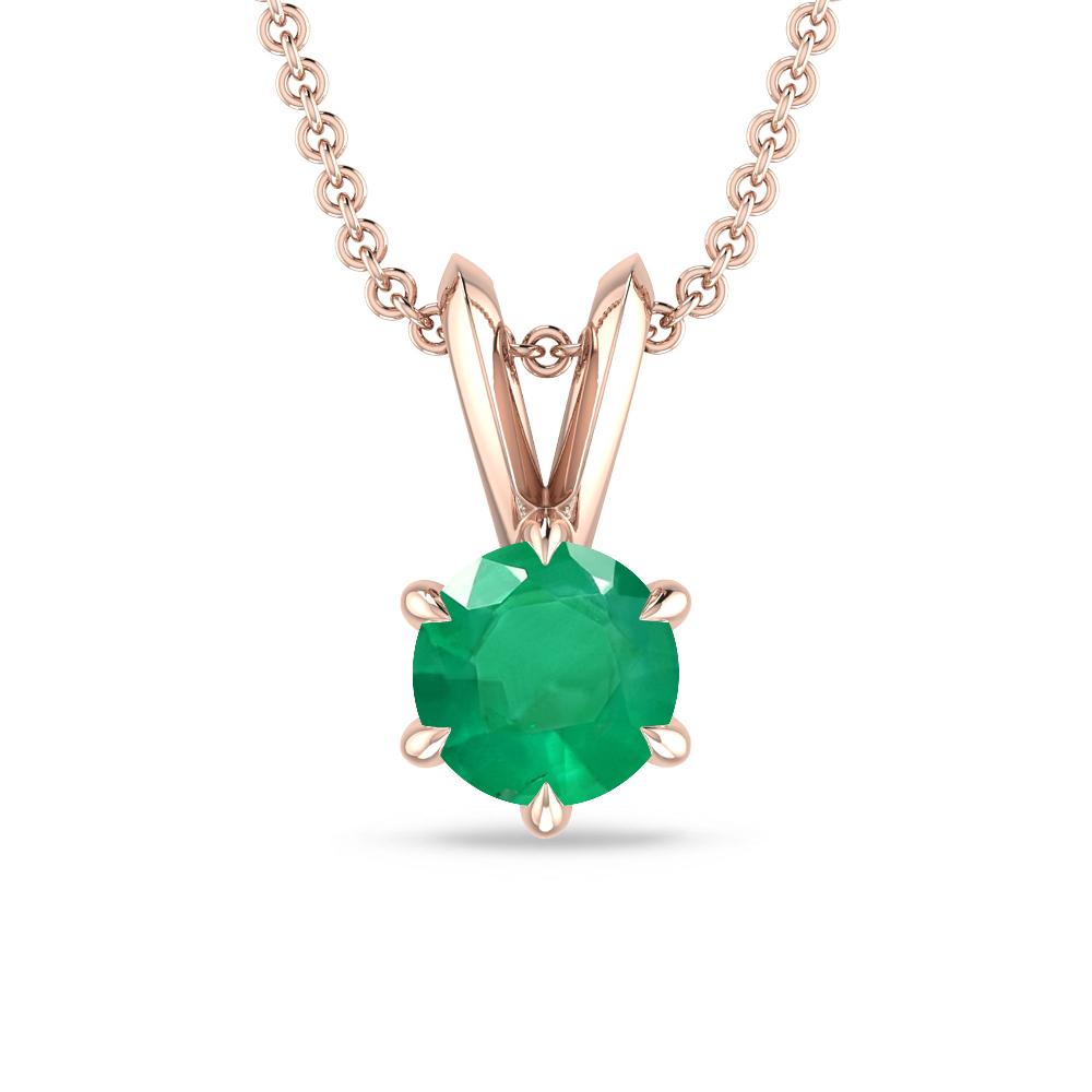 Rose Gold - Emerald