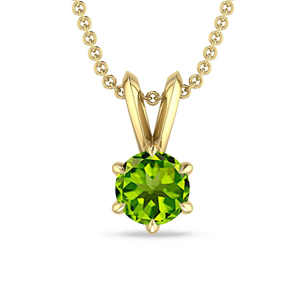Yellow Gold - Peridot