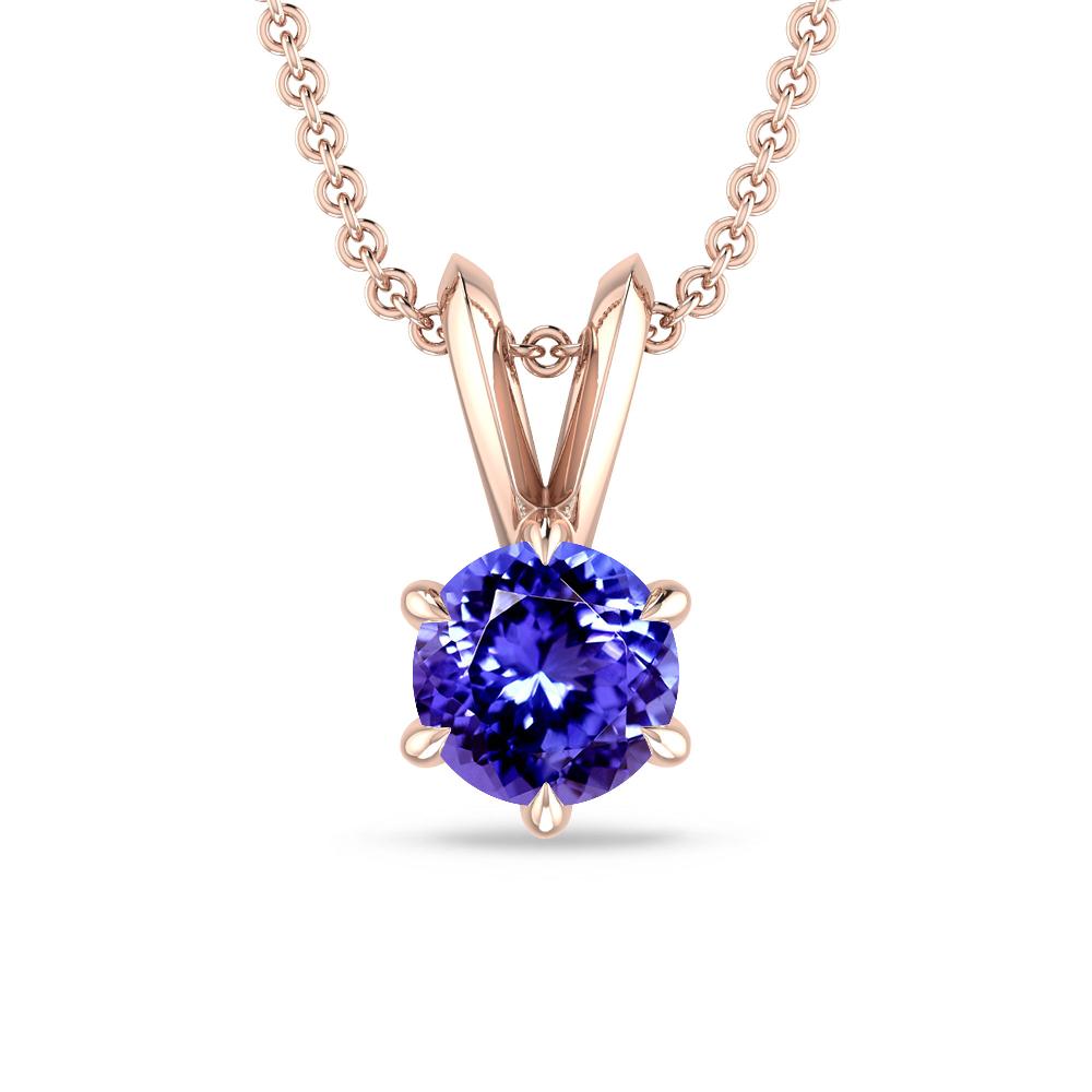 Rose Gold - Tanzanite