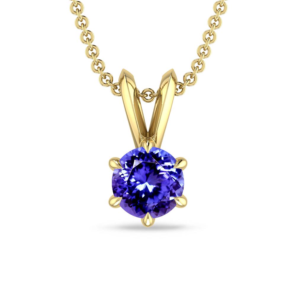 Yellow Gold - Tanzanite