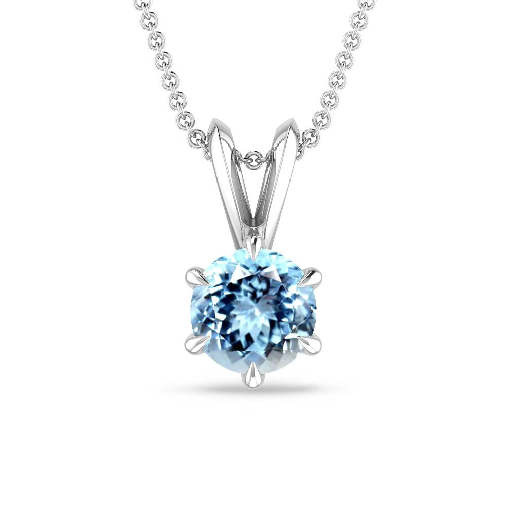 White Gold - Aquamarine