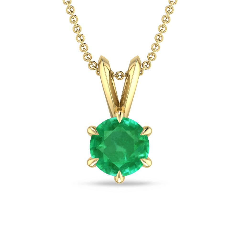 Yellow Gold - Emerald