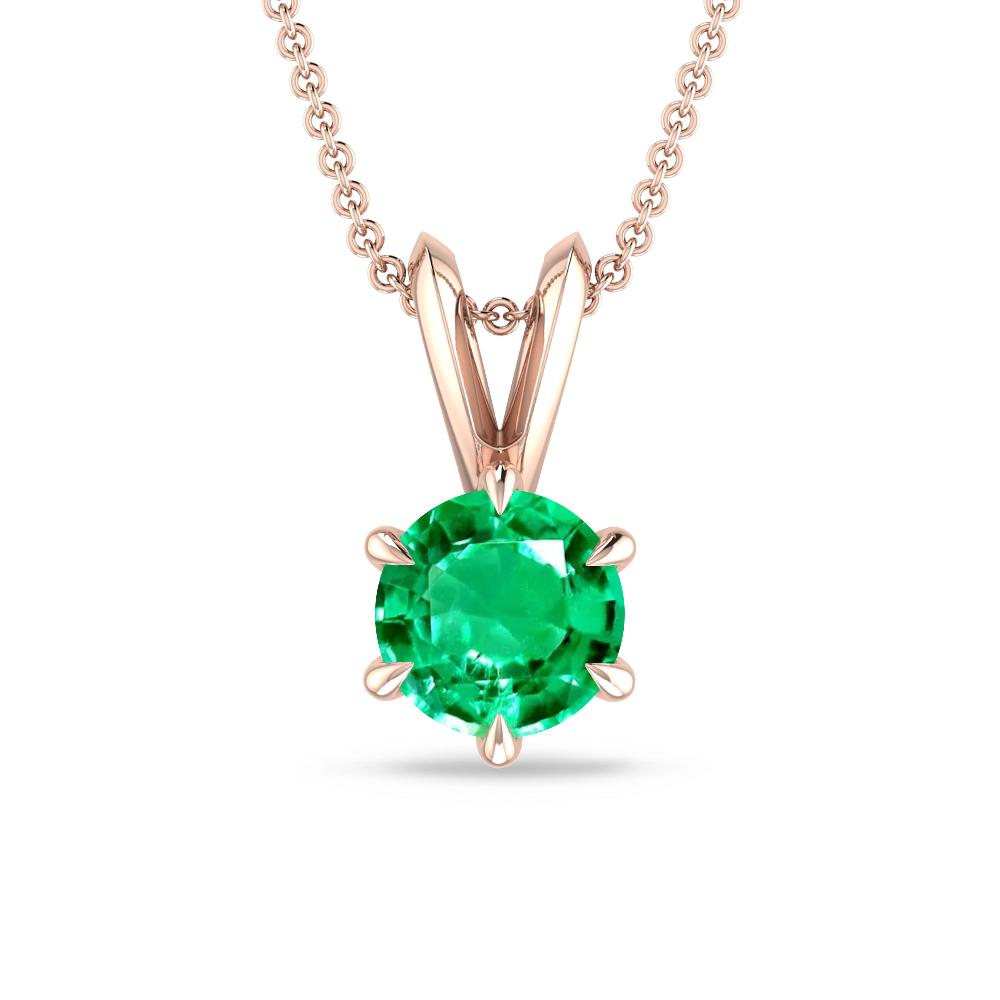 Rose Gold - Emerald