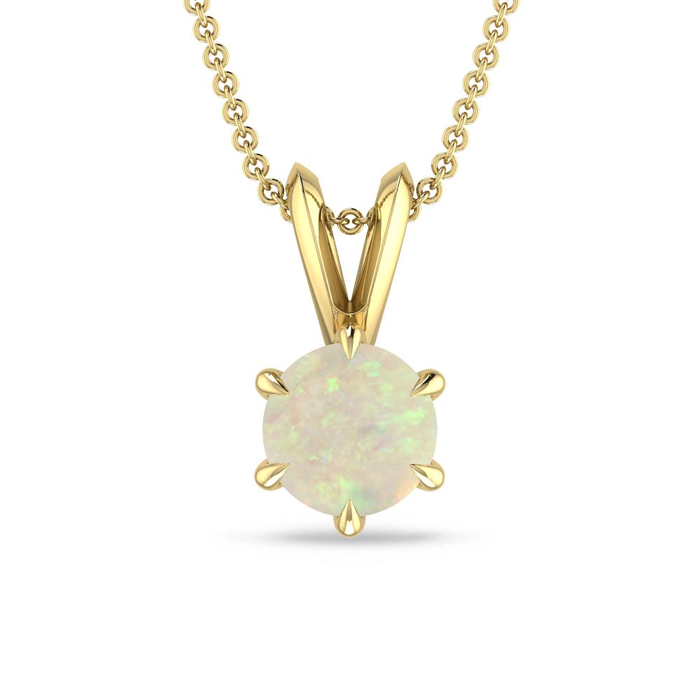 Yellow Gold - Opal