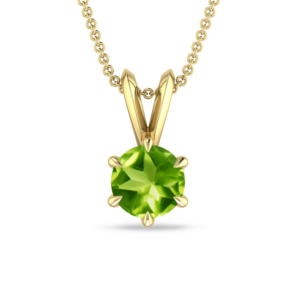 Yellow Gold - Peridot