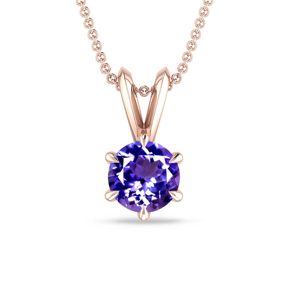 Rose Gold - Tanzanite