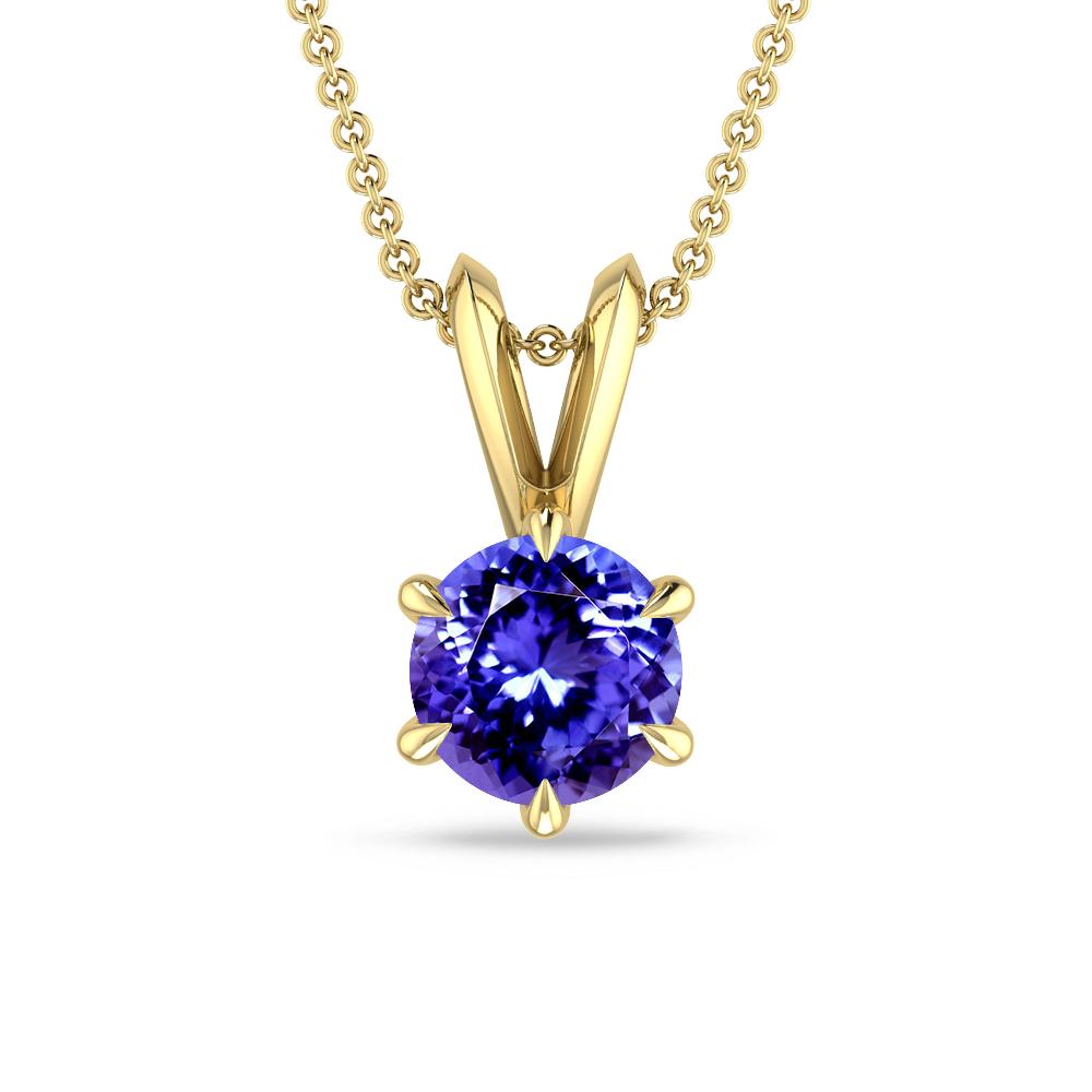 Yellow Gold - Tanzanite
