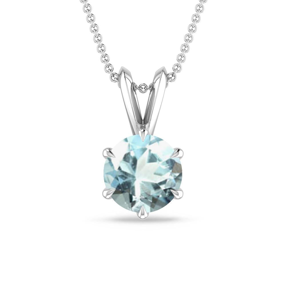 White Gold - Aquamarine