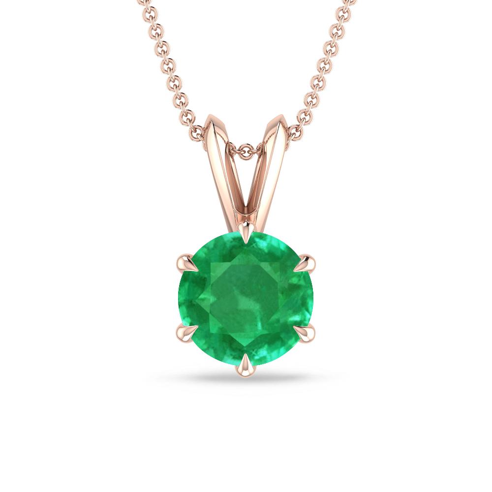 Rose Gold - Emerald