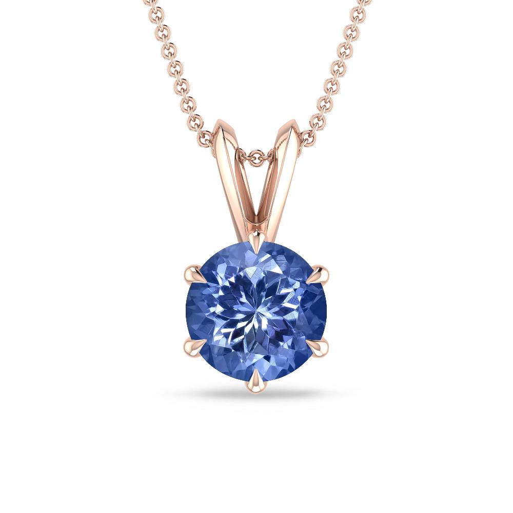 Rose Gold - Tanzanite