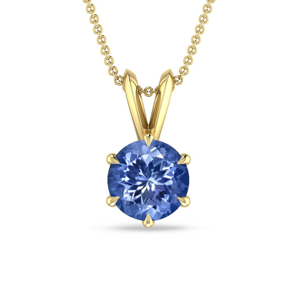 Yellow Gold - Tanzanite