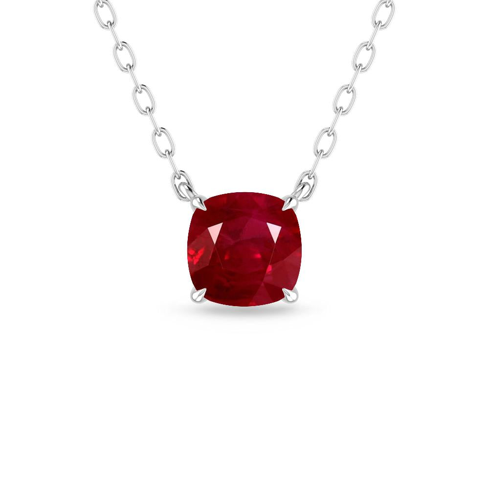White Gold - Ruby
