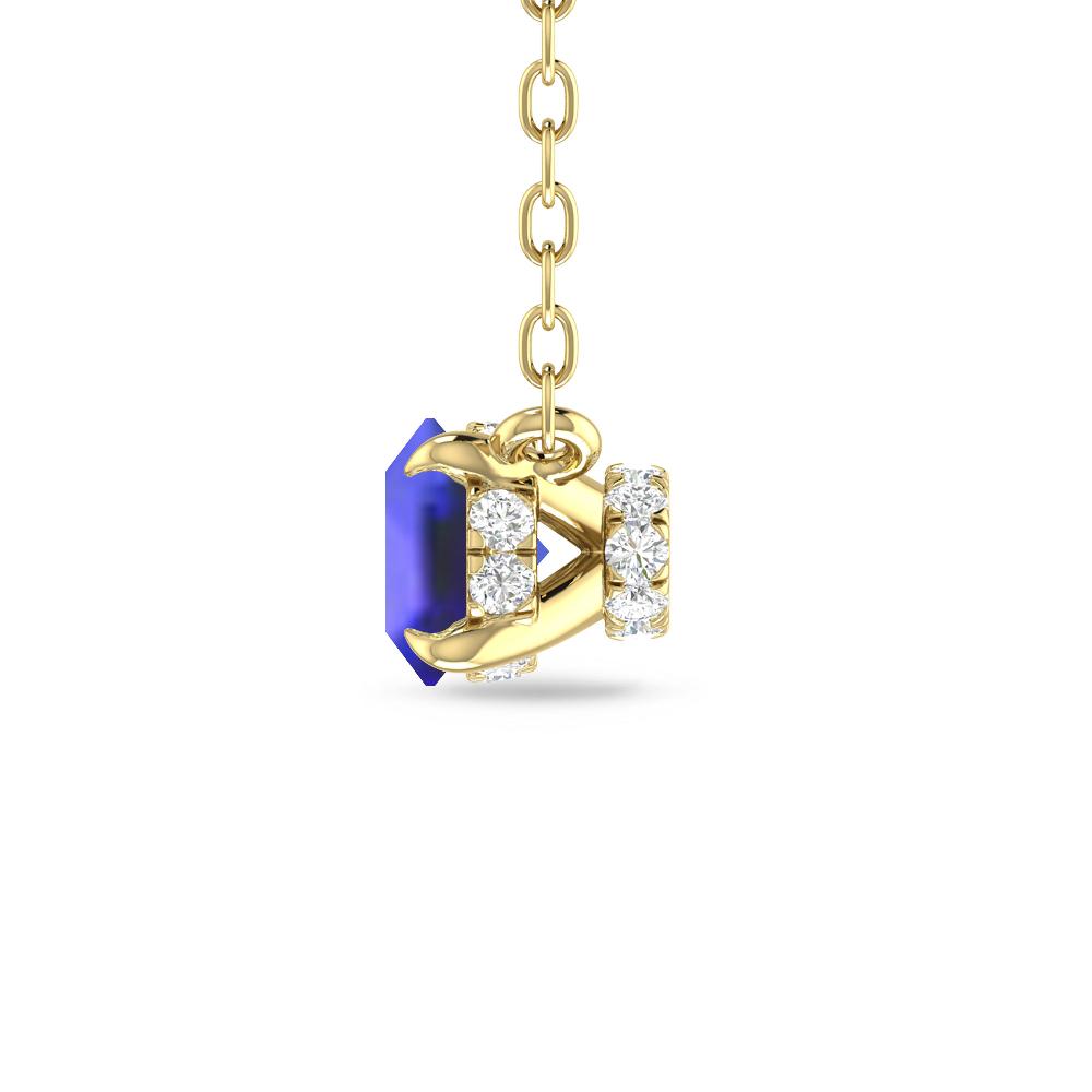 Yellow Gold - Tanzanite