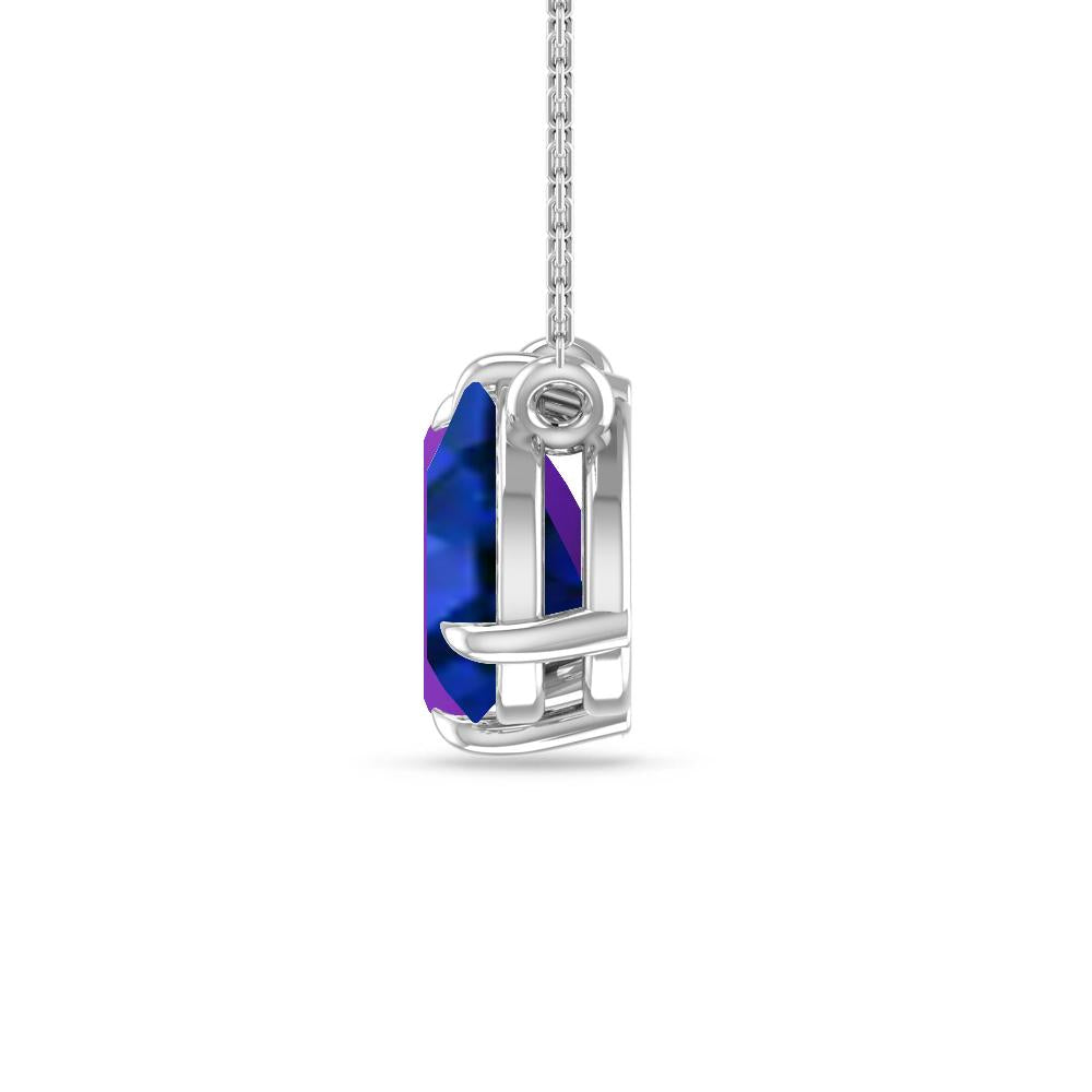 White Gold - Amethyst - Saphire