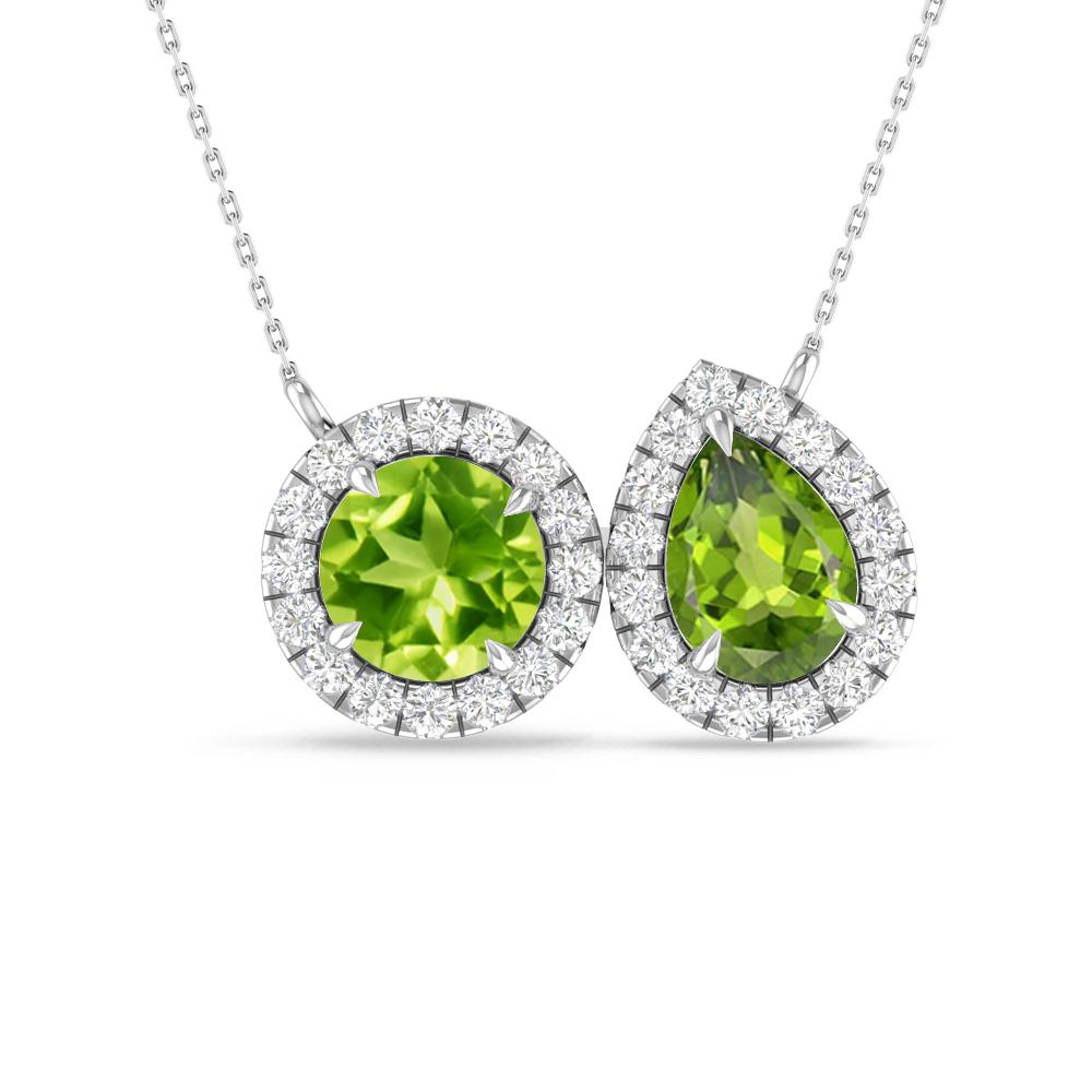 White Gold - Peridot