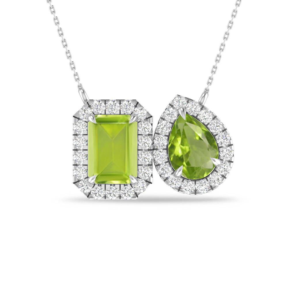 White Gold - Peridot