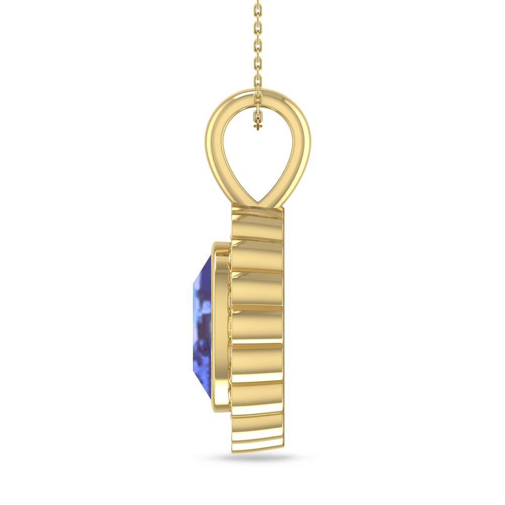 Yellow Gold - Tanzanite