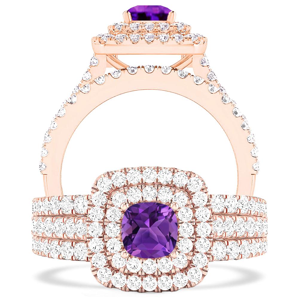 Rose Gold - Amethyst