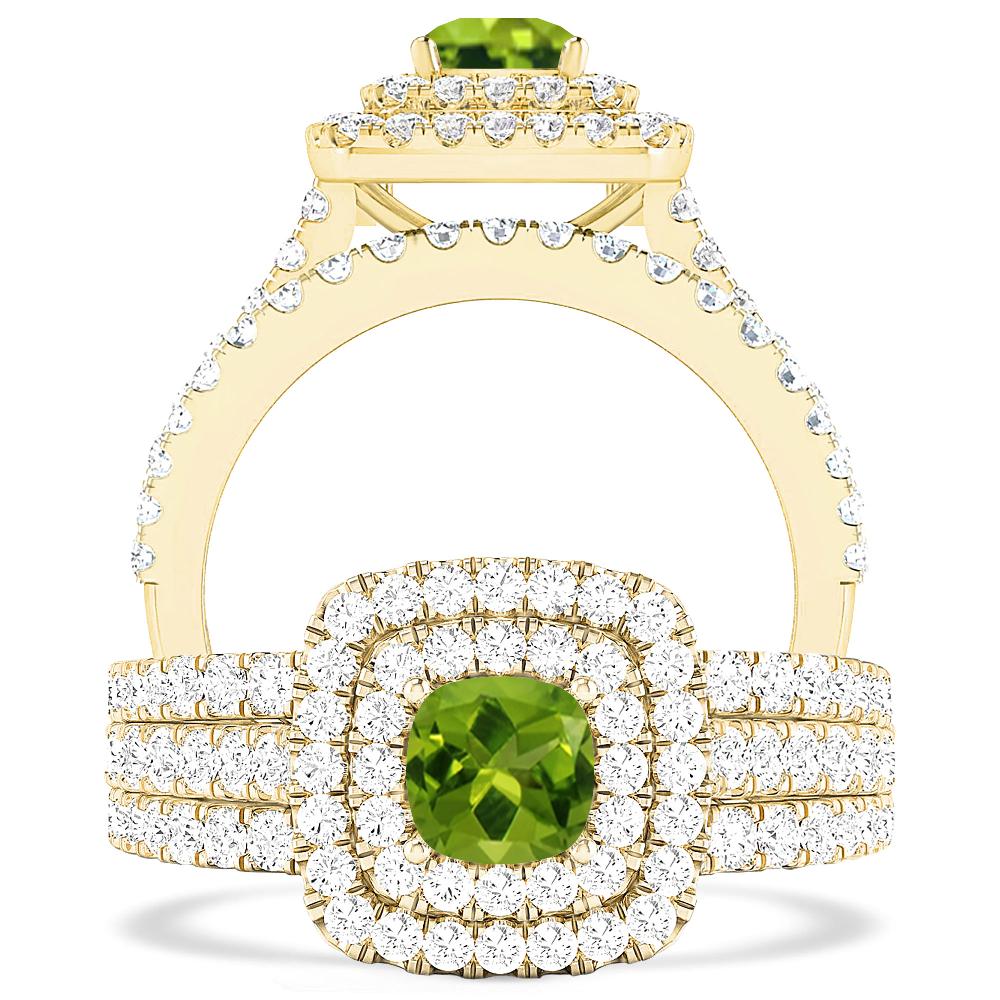 Yellow Gold - Peridot