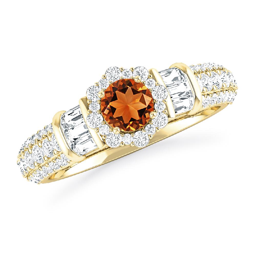 Yellow Gold - Citrine