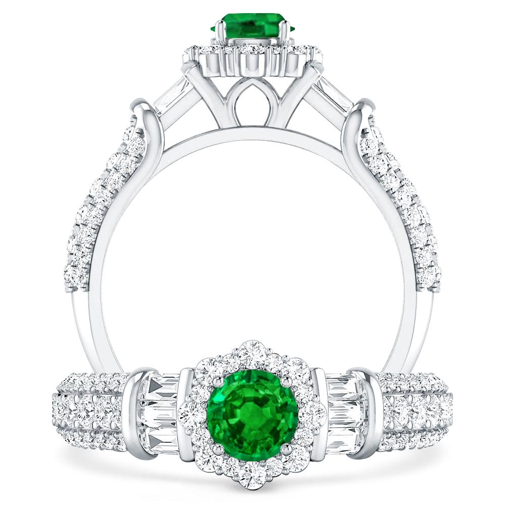 White Gold - Emerald