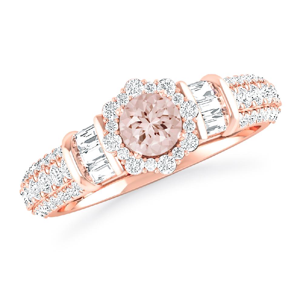 Rose Gold - Morganite